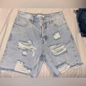 Pacsun Light Wash Boyshorts